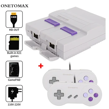 8 Bit Retro Game Mini Classic HDMI/AV TV Video Game Console with 821/620 Games Handheld Game Player Family Video Game Console coolbaby hdmi out retro classic handheld game player family tv video game console childhood built in 600 games for nes mini p n