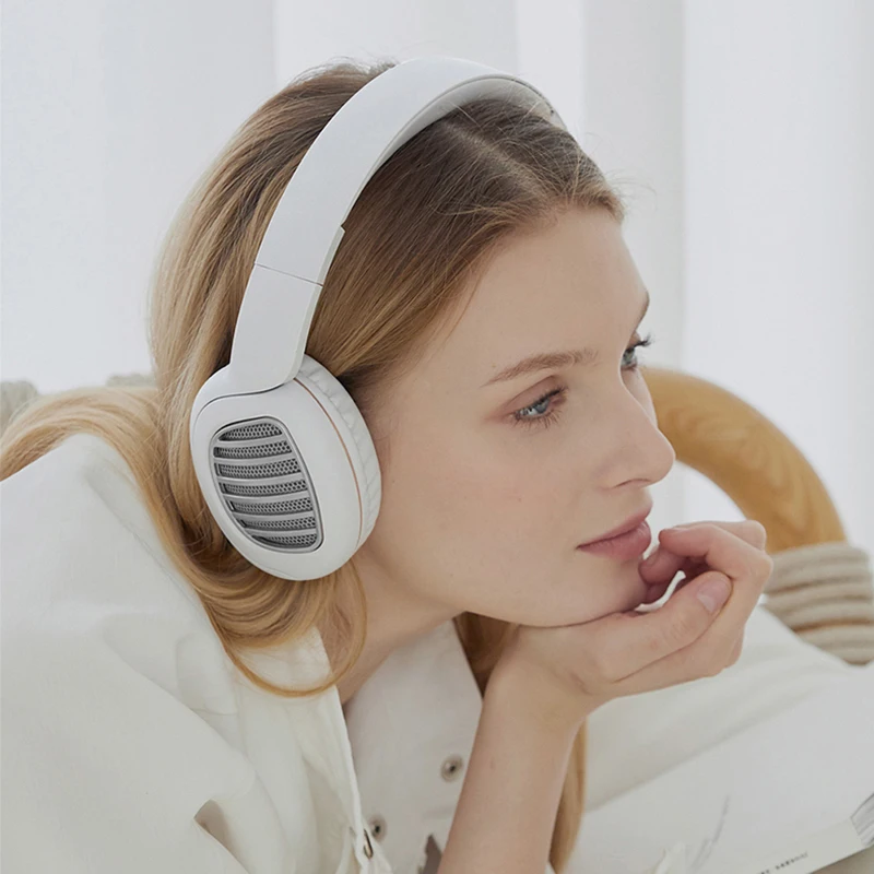 Беспроводные Bluetooth 5,0 наушники с шумоподавлением, стерео наушники с низким Cannon Sound, складная игровая гарнитура с микрофоном, поддержка TF FM