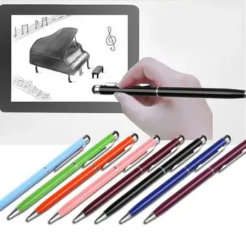 

Mini 2-in-1 Touch Screen Stylus Ballpoint Pen for IPad iPhone Smartphone Tablet