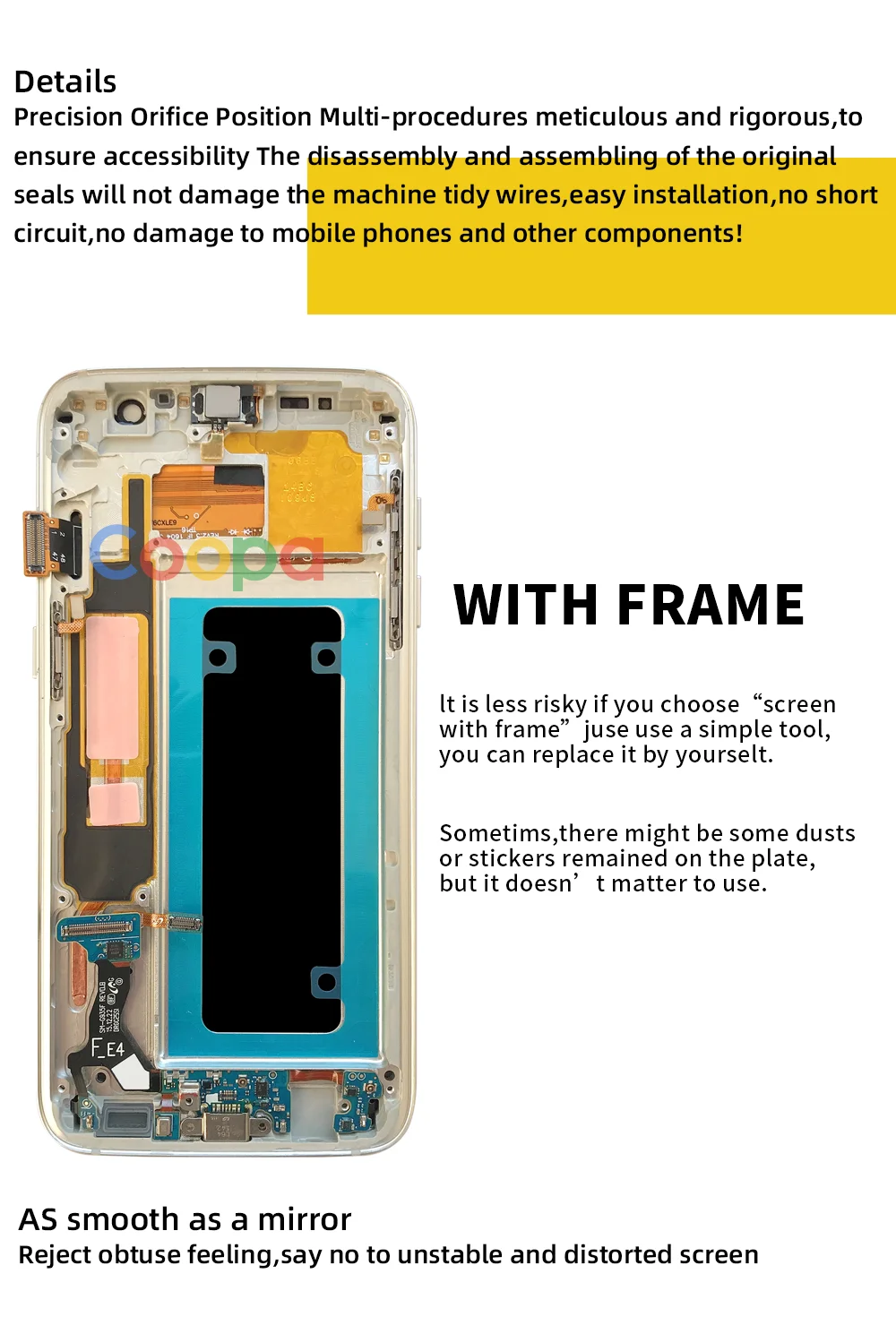 5,5 '' супер AMOLED Замена для samsung Galaxy S7 Edge G935F G935A G9350 lcd дигитайзер сенсорный экран с рамкой экрана