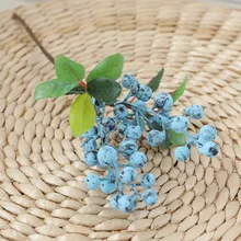 Flor Artificial Flor de seda flor ramo hogar fiesta boda decoración DIY 5 uds(China)