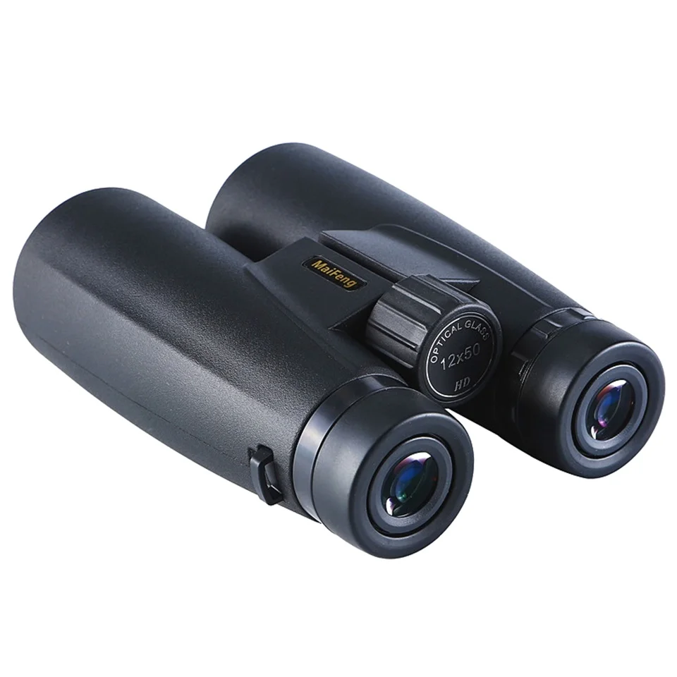 Professional Binoculars 12x50 Powerful Telescope Portable Hunting Camping HD Waterproof Bak4 FMC Optic Lens Original Maifeng 6