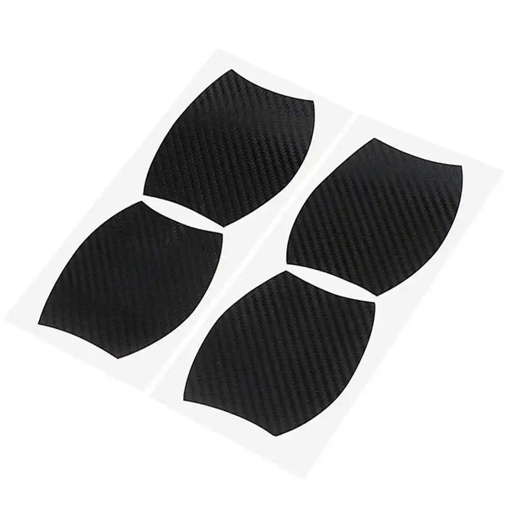 車のステッカー 4 個 3d繊維車のドアハンドルペイントスクラッチプロテクターステッカー自動ドアハンドルスクラッチカバーガード保護フィルム 車の ステッカー Aliexpress