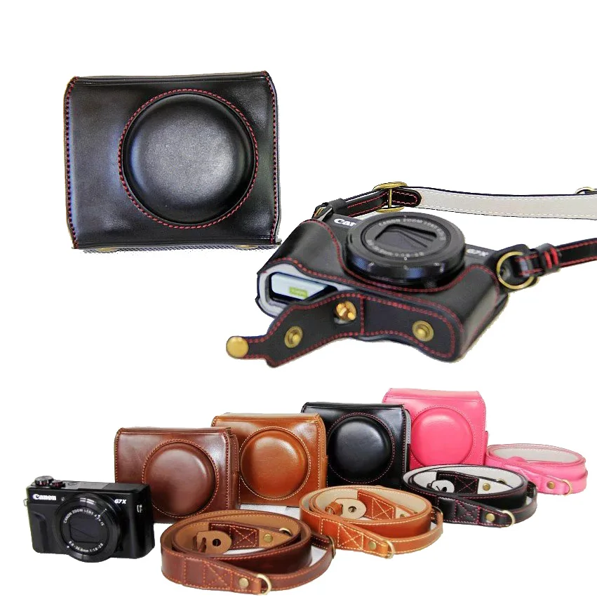 Camera Shoulder Waist Case Bag For Canon PowerShot G1X MARK III，G5X，G7X MARK II 