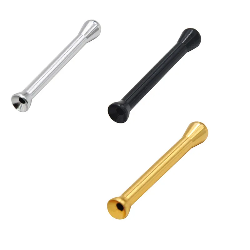 1 шт.. Алюминиевый сплав Snuff солома Sniffer Snorter носовая курительная трубка Snuffer Nazal Bullet Weed аксессуары