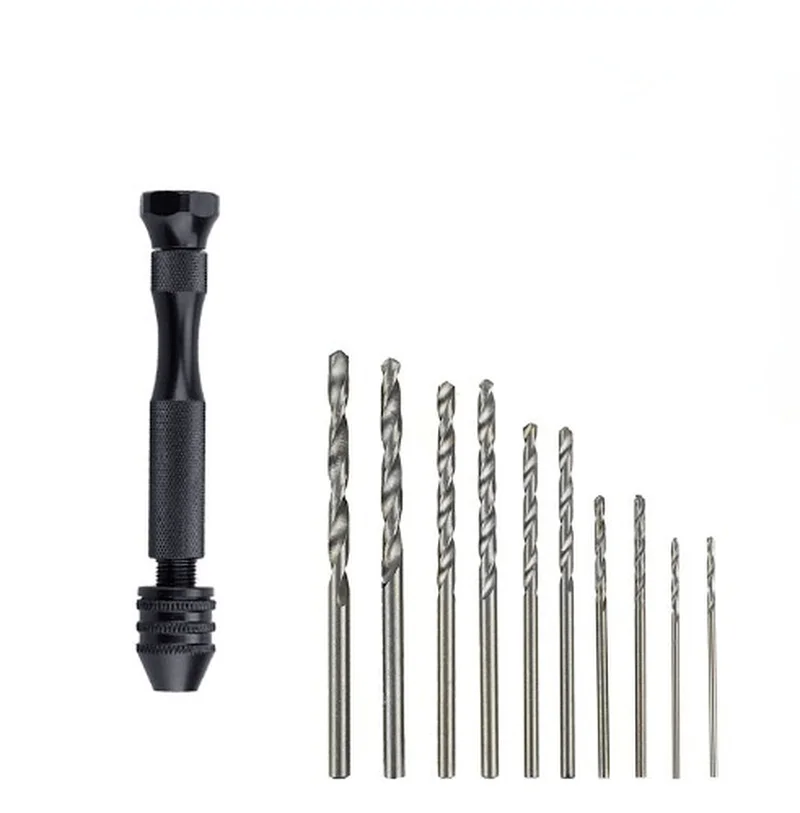 Mini Spiral Hand Drill Full Metal Hand Twist Drill Manual Punch.acg