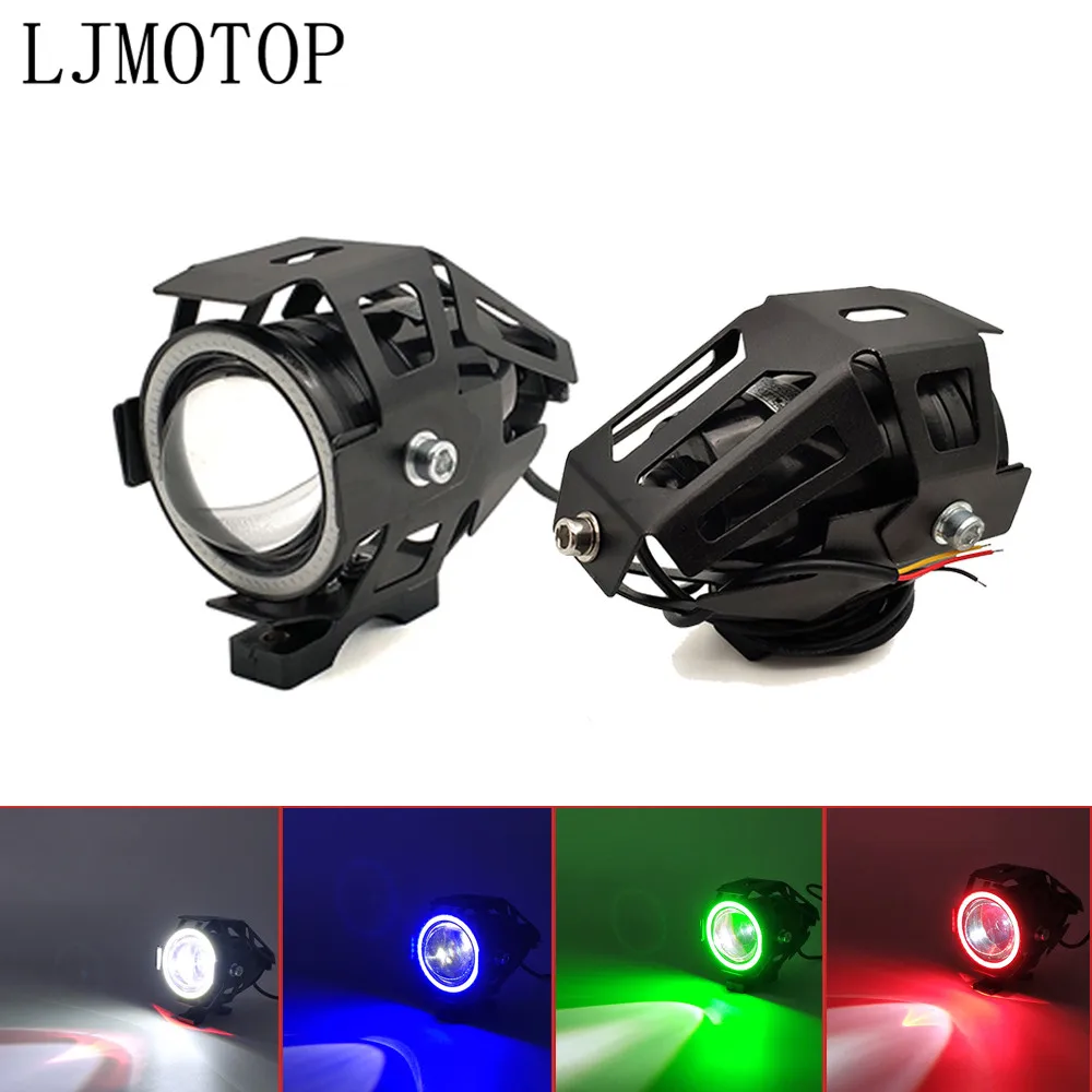

125W Motorcycle Headlight 3000LM Low Beam Flash U7 LED Waterproof For YAMAHA YZF R25 YZF R3 YBR 125 YZF R15 XT660/X/R/Z