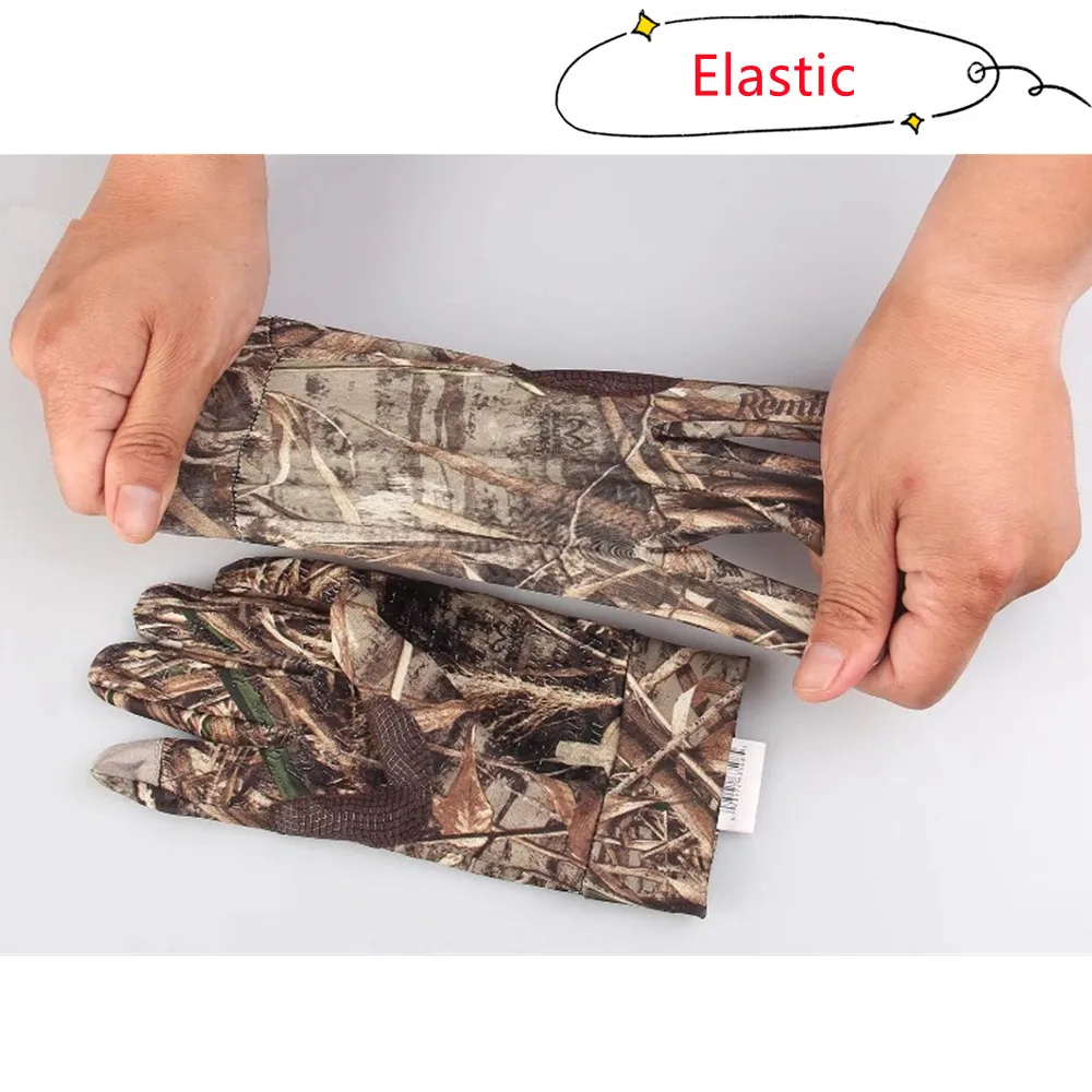 Camouflage Quick-Dry Hunting Gloves 5