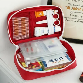 

Camping First Aid Kit Portable Emergency Medical Bag Waterproof Car kits Bag Outdoor Travel Survival kit Empty Bag