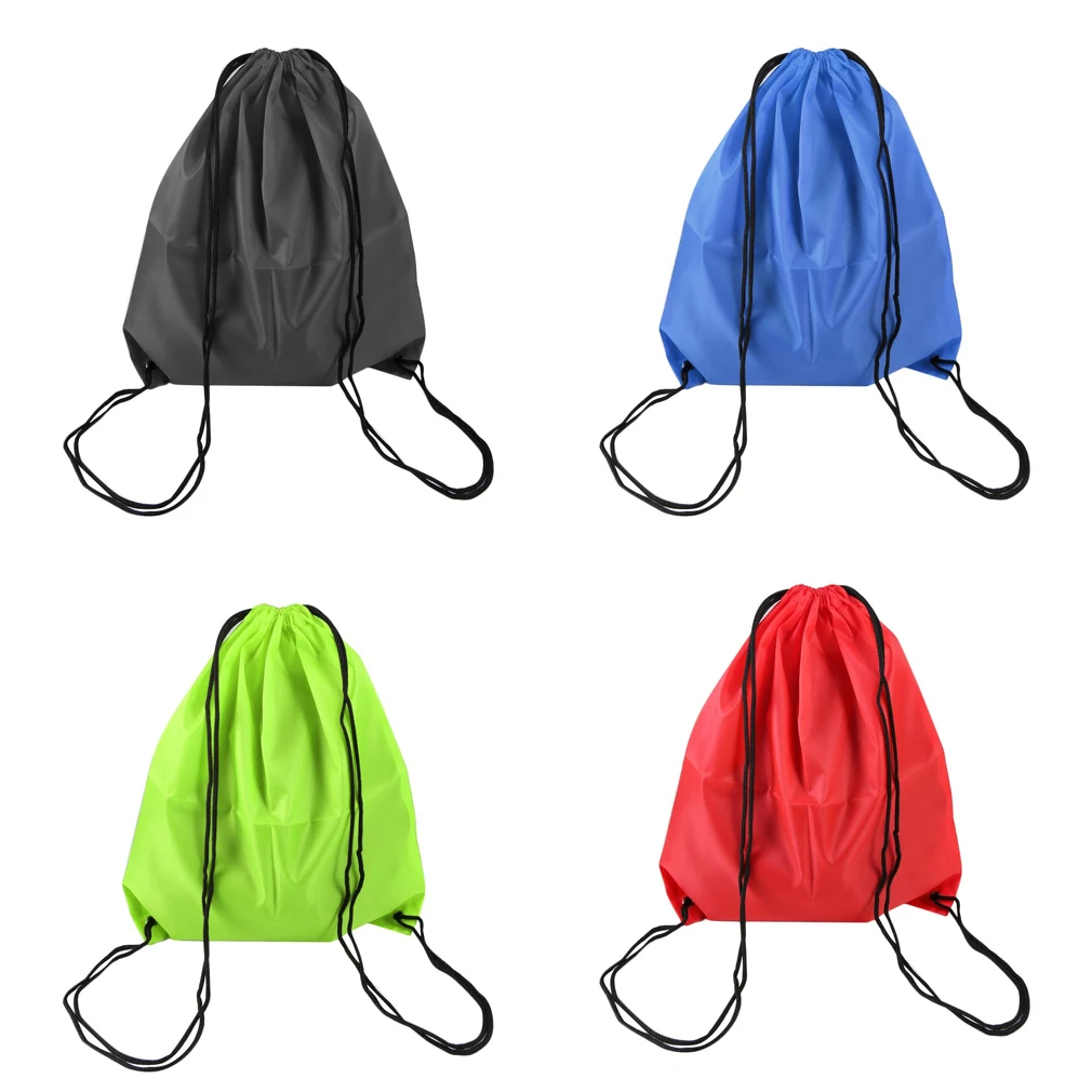 Waterproof Swimming Gym Storage Bags Drawstring Beach Shoe Bag Black Packagng Sport Backpack Swim Dance Bag 4 Color Dropshipping
