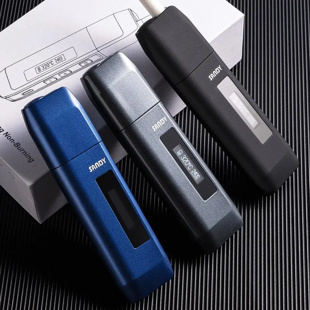Электронная сигарета быстрый нагрев Vaping Heat не сжигающее устройство комплект Smokable Совместимость с iQO stick E Cig