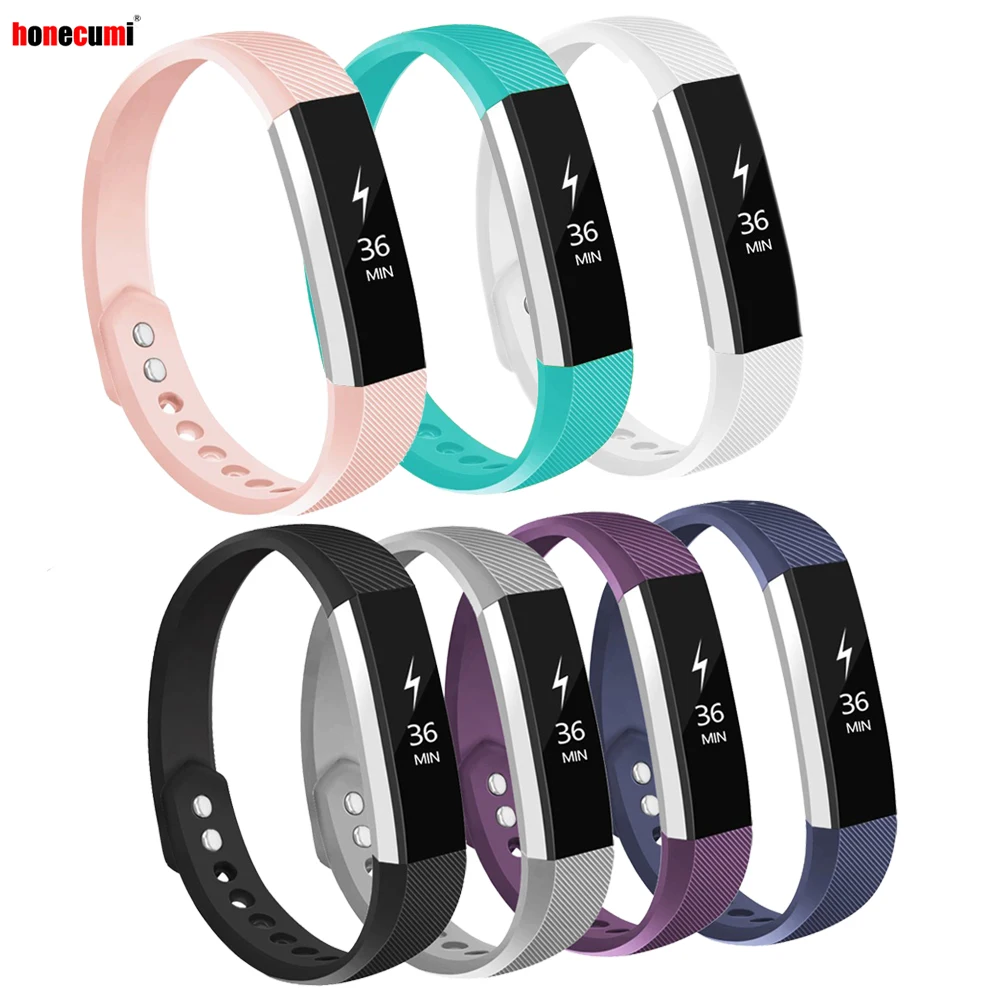 Спортивные ремешки Honecumi сменные для Fitbit Alta и HR силиконовый ремешок часов браслет