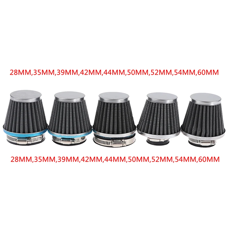 1PC Universal Motorcycle Air Filter Element Auto Mushroom Head Pod Cleaner Double Foam 28/35/39/42/44/48/50/52/54mm | Автомобили и