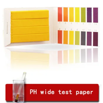 

80PCS Cosmetic PH Test 1-14 PH Alkaline Acid Indicator Test Strips Laboratory Urine Saliva Test Tools Full Range Urine & Saliva