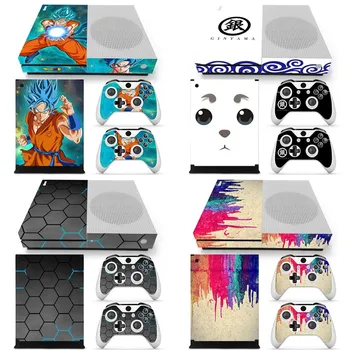 

Fashion game Skin stickers Decal For XBOX One S Console and 2PCS Controller
