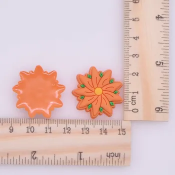 

10pcs New Flower Watering Kettle Coconut Palm Lady Girls DIY Soft Patches Glue Hair Accessory For Clothes/Bag/Pant