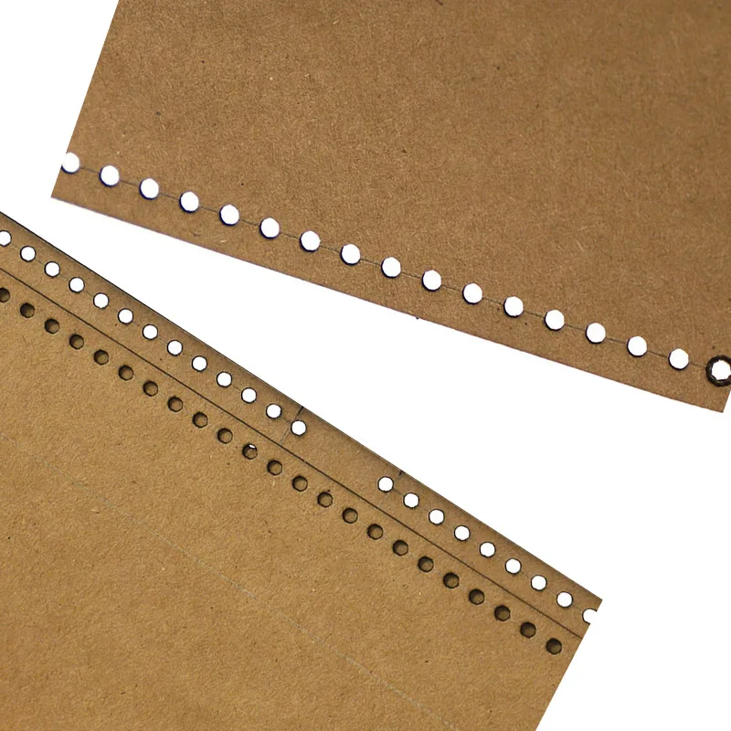 DIY Handmade Glasses Case Sunglasses Case Kraft Paper Template Handmade Leather Craft Bag Template 17cm*8cm leather craft template