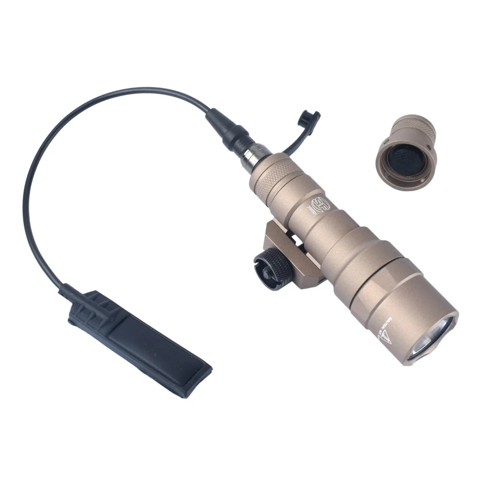 m300SF 940lumens de WADSN Airsoft suprefir M300 M300SF мини-разведчик светодиодный 940 люмен высокий светильник тактический фонарик для оружия двойной топливный охотничий винтовочный светильник - Цвет: m300SF 940lumens de