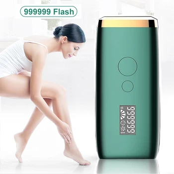

999999 Flashes Permanent Laser Epilator IPL Photoepilator Laser Hair Removal depiladora Painless electric shaving Dropship