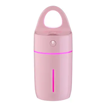 

Portable Size LED Ultrasonic Humidifier Colorful Light Home Office Car Magic Cup Shape Essential Oil Aroma Diffuser Purifier
