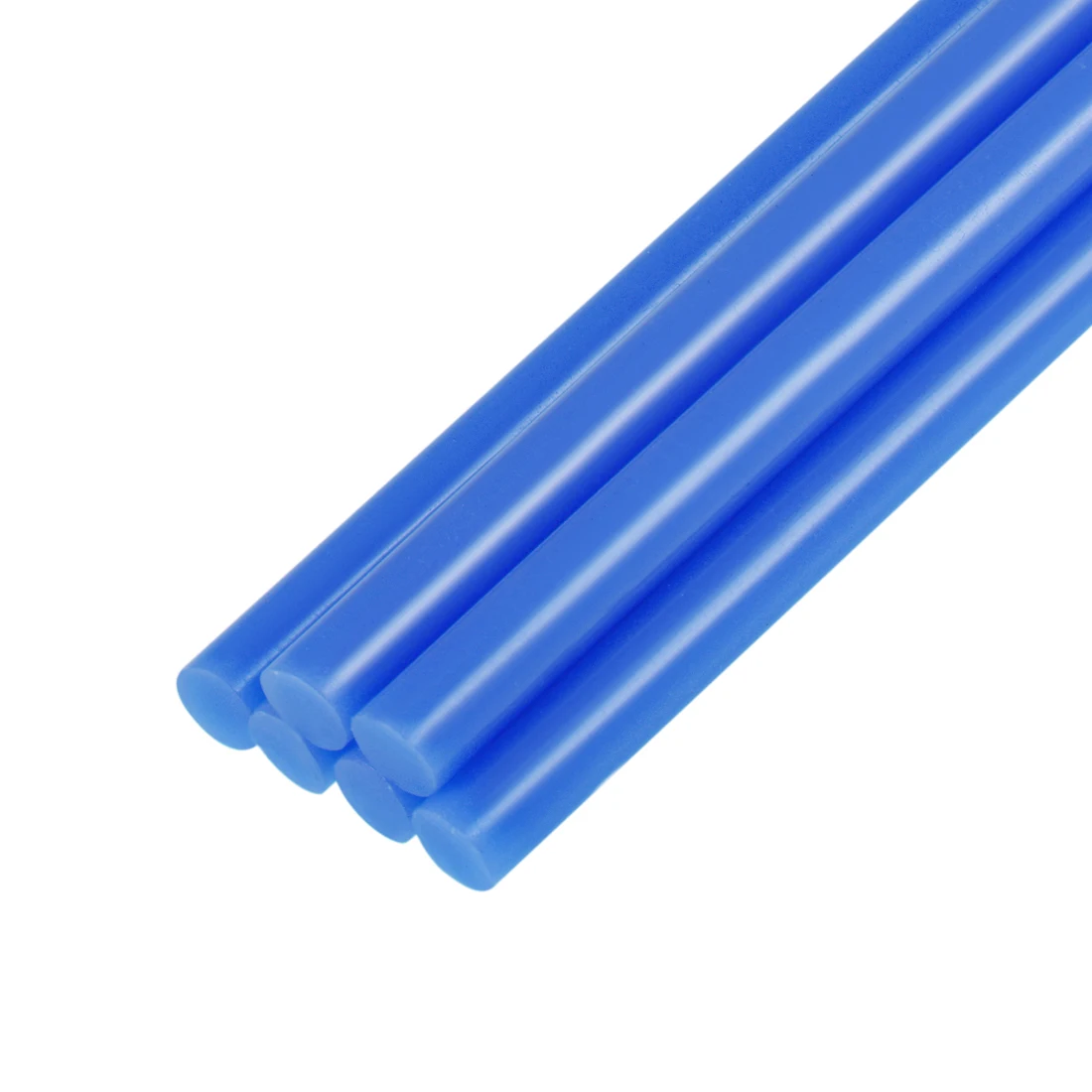 

uxcell 6pcs Mini Hot Glue Sticks for Glue Gun 0.27-inch x 4-inch Blue