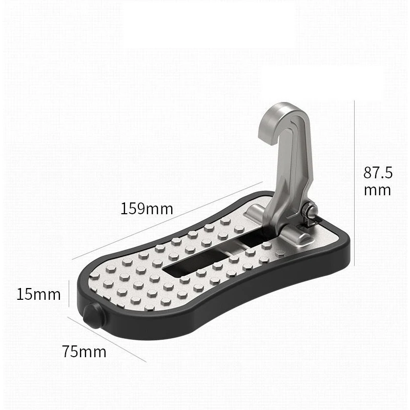 2021 Universal Faltbare Hilfs Pedal Dach Pedal Auto Fahrzeug