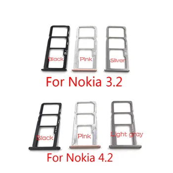 

SIM Card Slot SD Card Tray Holder Adapter For Nokia 3.2 4.2