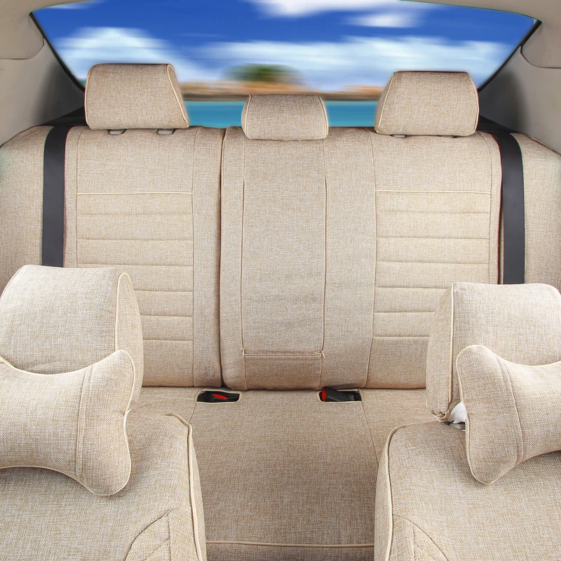 AutoDecorun на заказ льняное покрытие сиденье для toyota sienna 2019 аксессуары Чехлы
