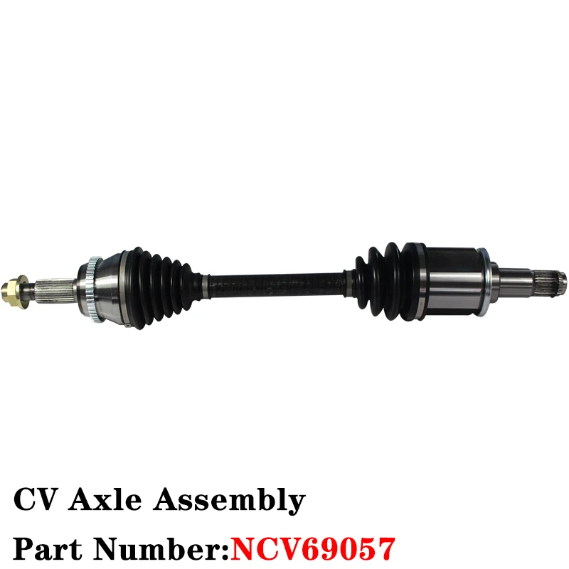 GSP NCV69057 CV Axle Assembly Front Left Transmission Shaft Driveshafts