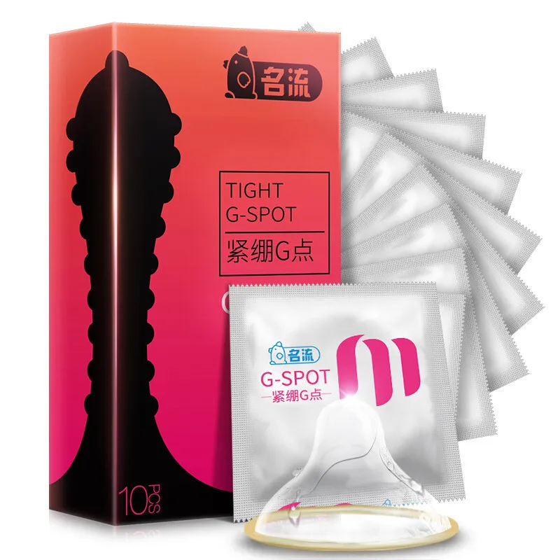 10 Pcs/lot Small Size 49mm Tight G Spot Stimulate Spike Dotted Condom Sensitive Condoms For Male Delay Ejaculation | Красота и