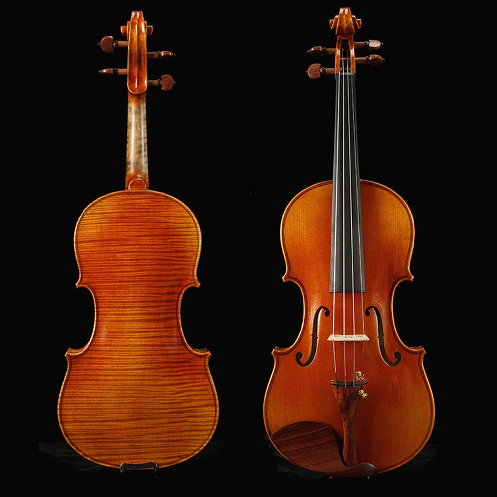 

Italy Top Oil Varnish!A Great Stradivari Style 4/4 3/4 Violin! Master Tone! free case bow rosin violino accessories