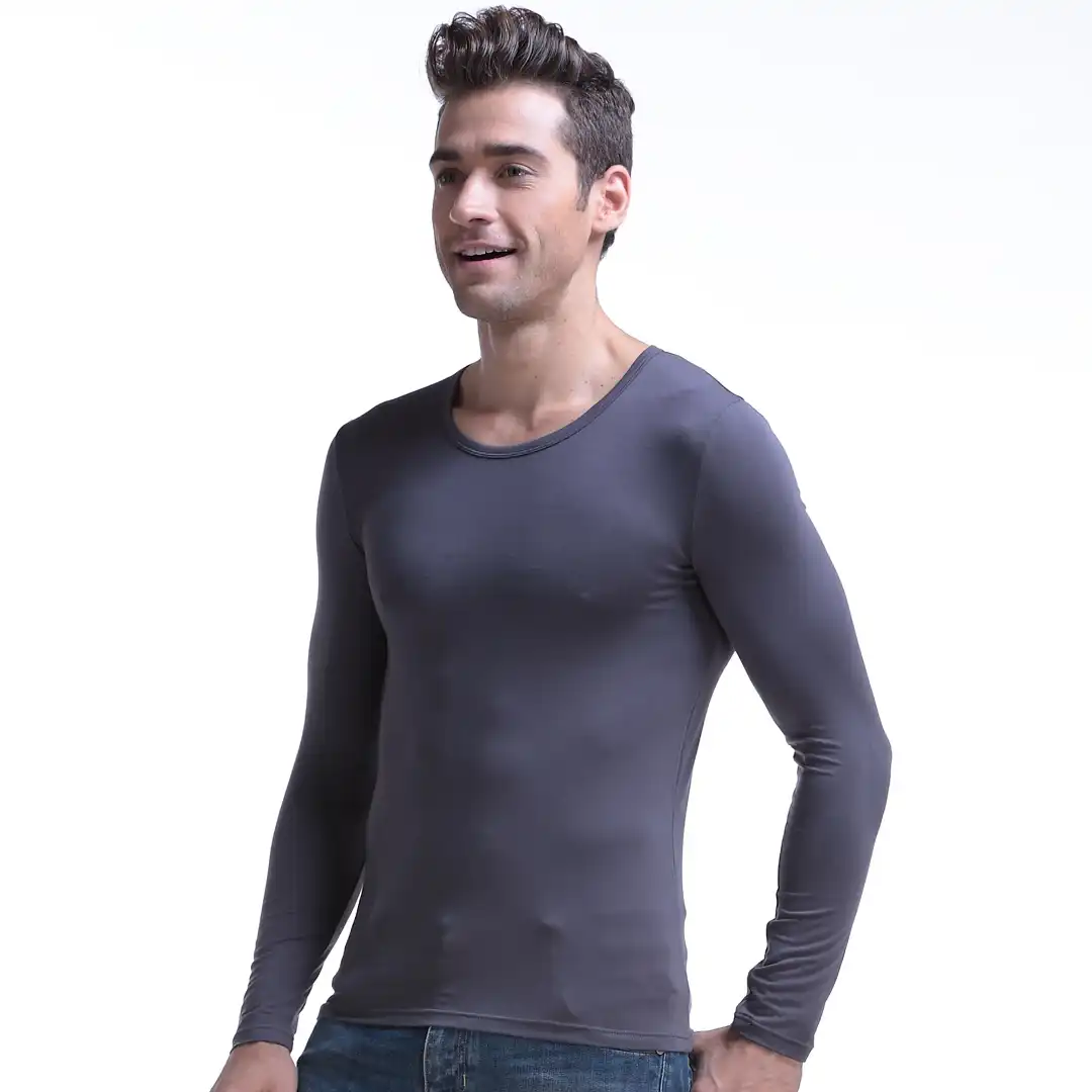 low neck thermal top