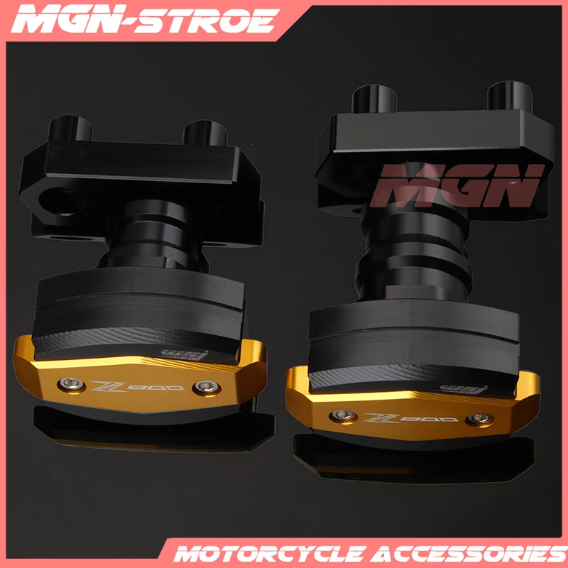 Motorcycle CNC Crash Pad Frame Slider Protection Guard For Z800 Z800 2013 13 14 15 16