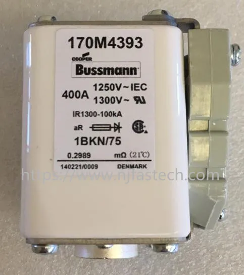 Предохранители постоянного тока 170M4393 400A 1250V Bussmann Предохранитель