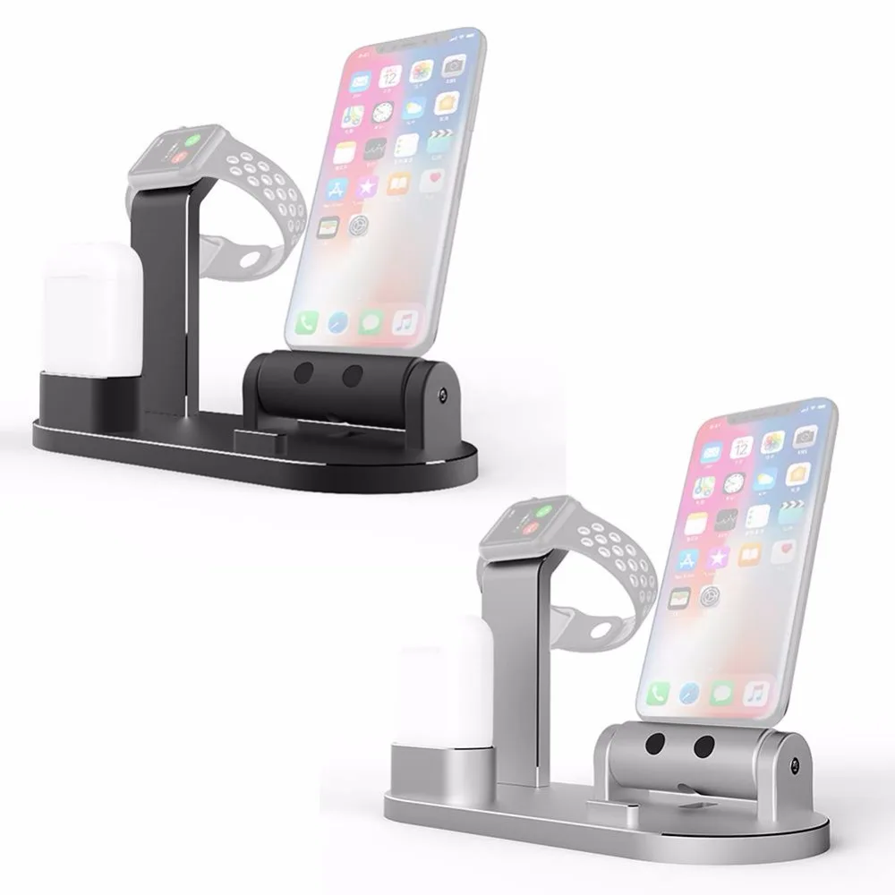 

Charger Watch Stand Dock 4-in-1 for Apple iWatch Airpod iPhone Charging Station