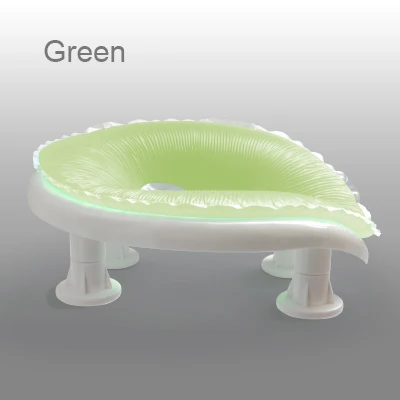 O green frame Подушка из силикагеля для лица с держателем, гелевая спа-подушка с круглым отверстием, массажная кровать, медицинская подушка для красоты, подушка для здоровья, Массажная подушка - Цвет: O green frame