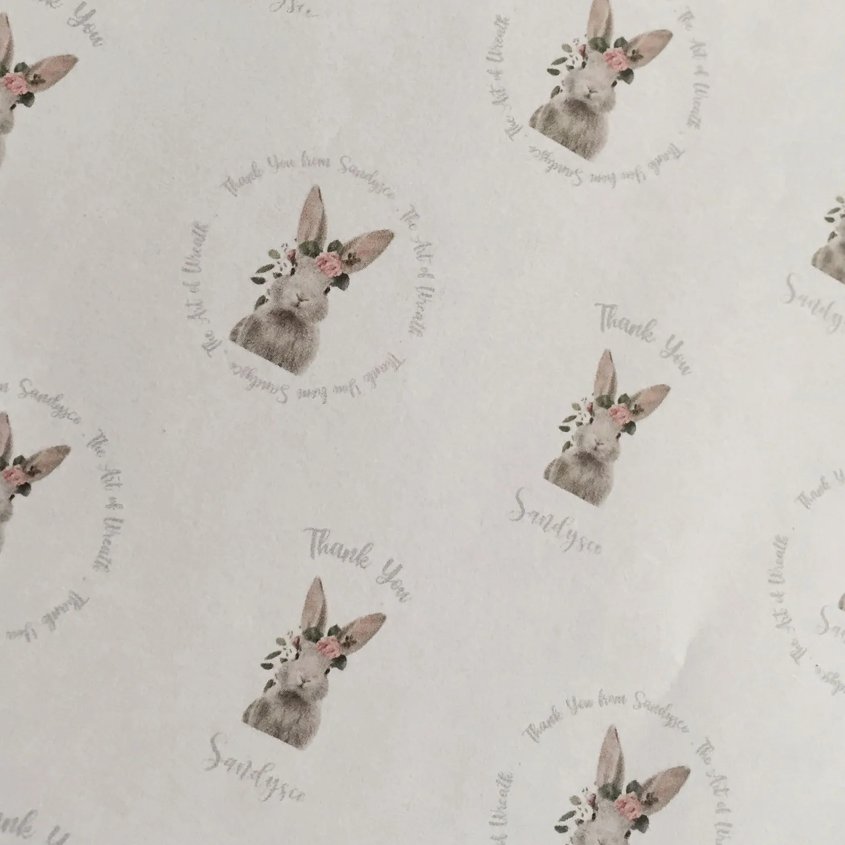 High Quality Tissue Packaging Paper Brand Printed Garment Gift Packing Wrapping