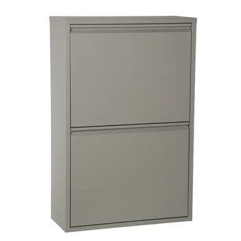 

Decorated-trash bin reycling 4 cubos Grey Matte-4 * 18L. _ 60*25*92cm