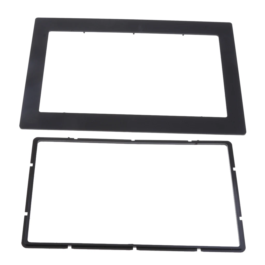 Car DVD Radio fascia Universal frame 2-DIN installation 211x138mm