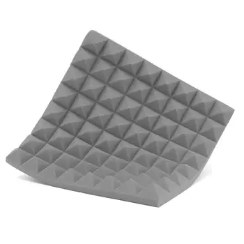

NEW 4pcs 500X500X50mm Soundproofing Foam Acoustic Foam Sound Treatment Studio Room Absorption Tiles Polyurethane foam