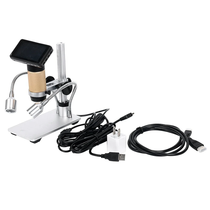 HDMI Full HD USB микроскоп увеличительная Лупа расстояние до объекта микроскоп двойной выход для пайки инструмент телефон ремонт часов