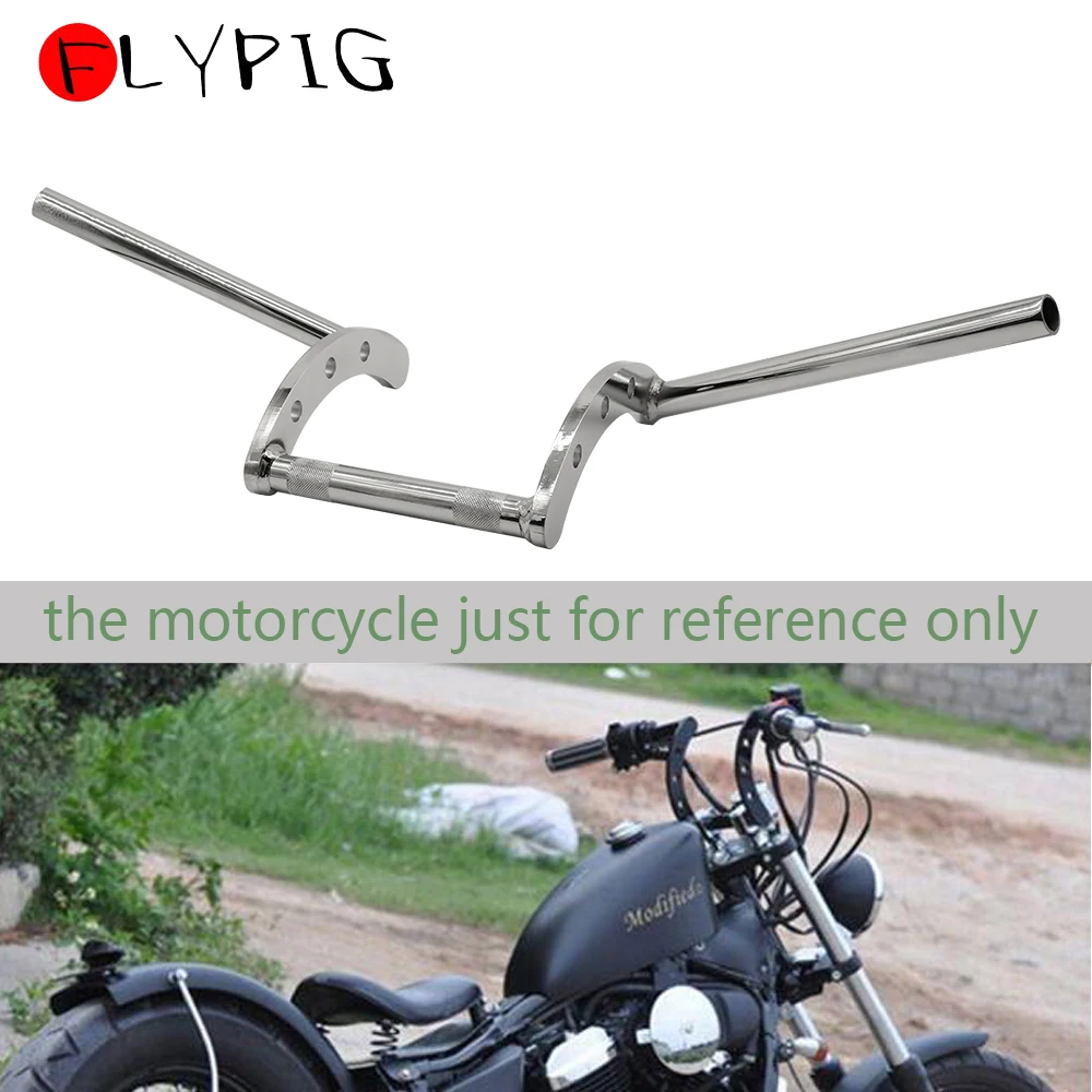 "& 7/8" руль мотоцикла для Harley-Davidson Honda Kawasaki Yamaha Suzuki Chopper Bobber универсальный высокое качество