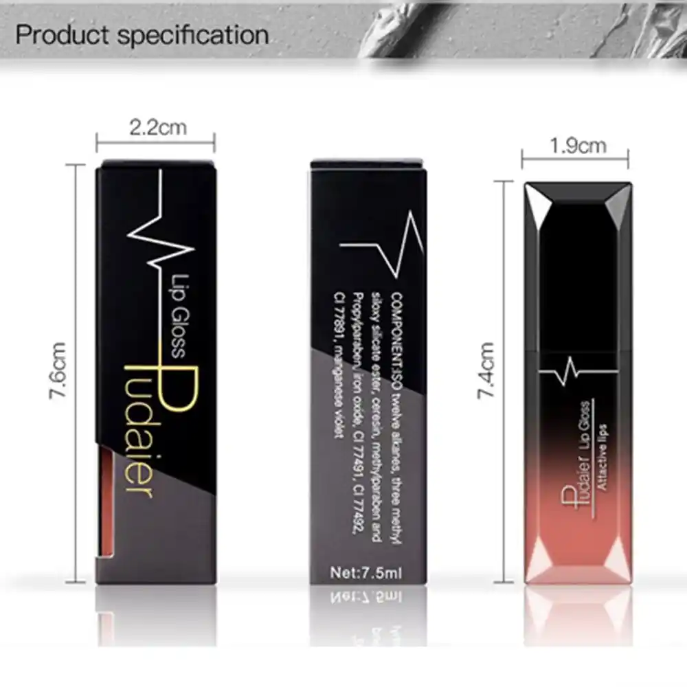Pudaierヌード防水マット口紅ベルベットの光沢リップグロスリップクリームセクシーな赤リップティント女性ファッションメイクアップリップグロス リップグロス Aliexpress Pudaierヌード防水マット口紅ベルベットの光沢リップグロスリップクリームセクシーな赤リップティント女性ファッションメイクアップリップグロス リップグロス Aliexpress