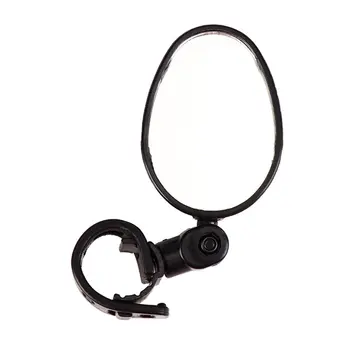 

Outdoor Riding Bicycle Rearview Mirror Plastic Resin Cycling Equipment Plane Mirror 360 Degree Rotate Fast Install