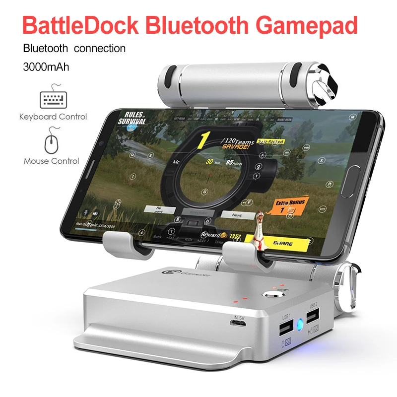 Портативный держатель для мобильного телефона для игры PUBG, для игр Fortnite FPS, мобильных геймпадов, геймпадов, конвертеров, подставка для контроллера PUBG