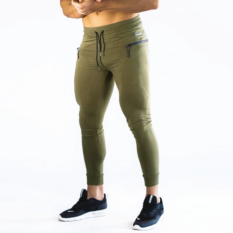 

2019 New Mens Joggers Casual Pants Fitness Men Sportswear Tracksuit Bottoms Skinny Sweatpants Trousers Gyms Workout Track Pants
