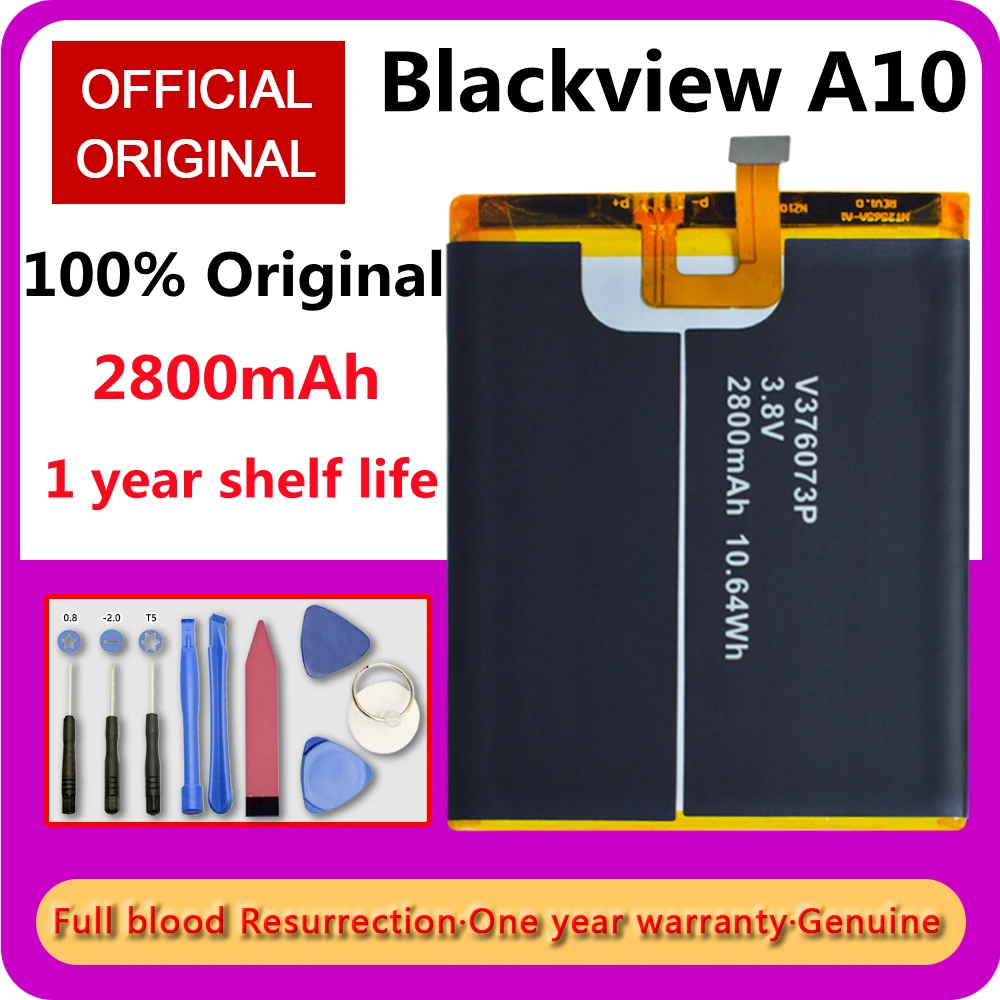 Новинка 100% оригинальный аккумулятор 2500 мАч для Blackview A10 водонепроницаемая умная