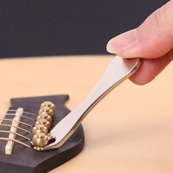 

Guitar Pin Puller Guitar String Winder Bridge Pin Puller Multifunctional Durable Zinc Alloy Remover Guitarra Tools players