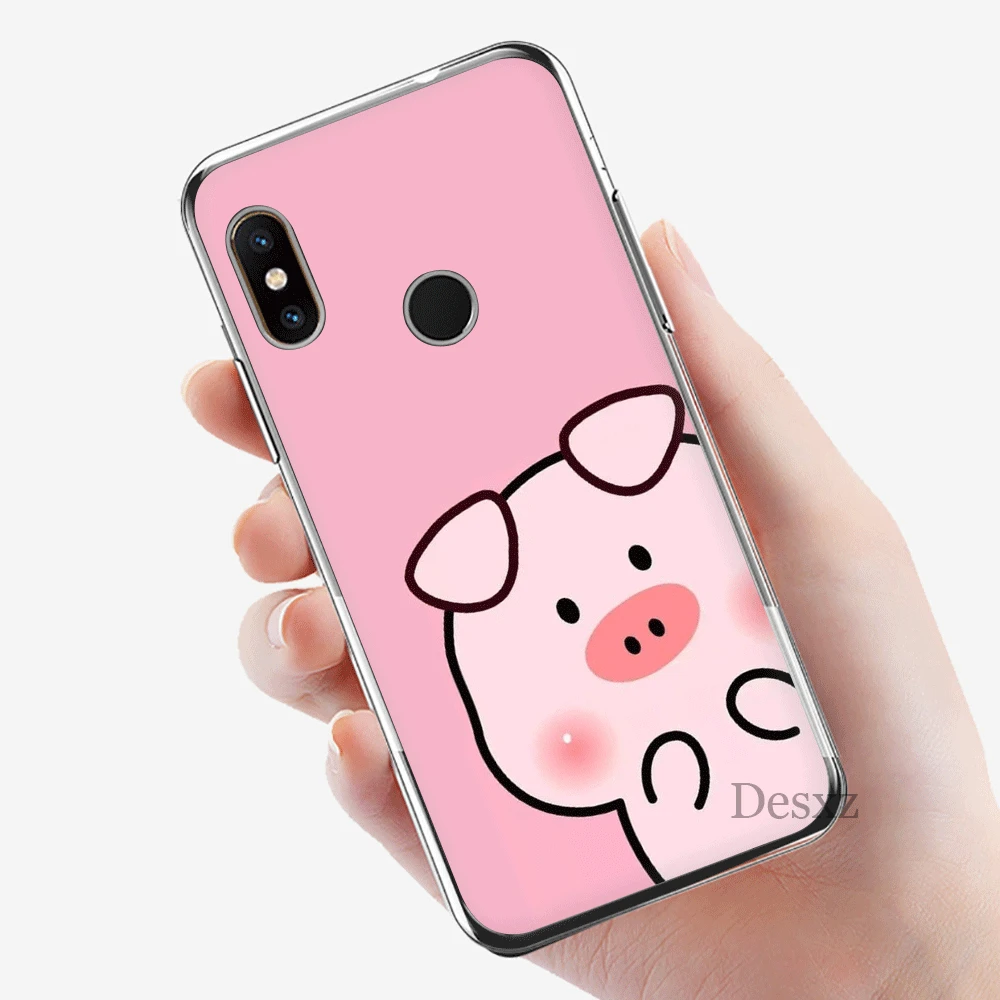 Чехол для мобильного телефона Tpu для Xiaomi Redmi Note 4 4X5 5A 6 7 8 Pro Чехол мультфильм аниме Гравитация Фолс свинка
