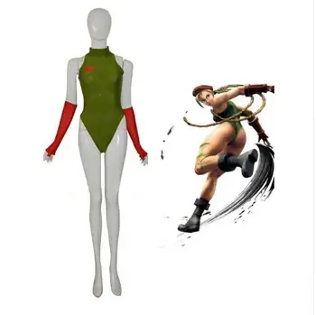 

Cammy Female Costume Lycra Spandex Zentai Halloween Party Cosplay Suit